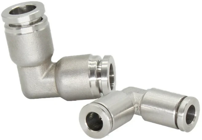 304 스테인레스 스틸 공압 공기 호스 피팅 고 금속 퀵 릴리스 고압 온도 파이프 커넥터, 04 4MM