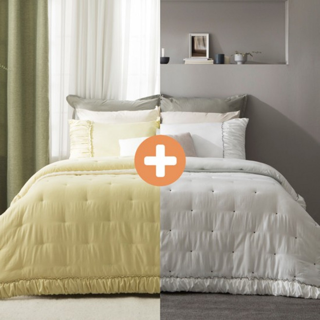 [최초가 19900]소프트워싱 침구세트 1+1_K