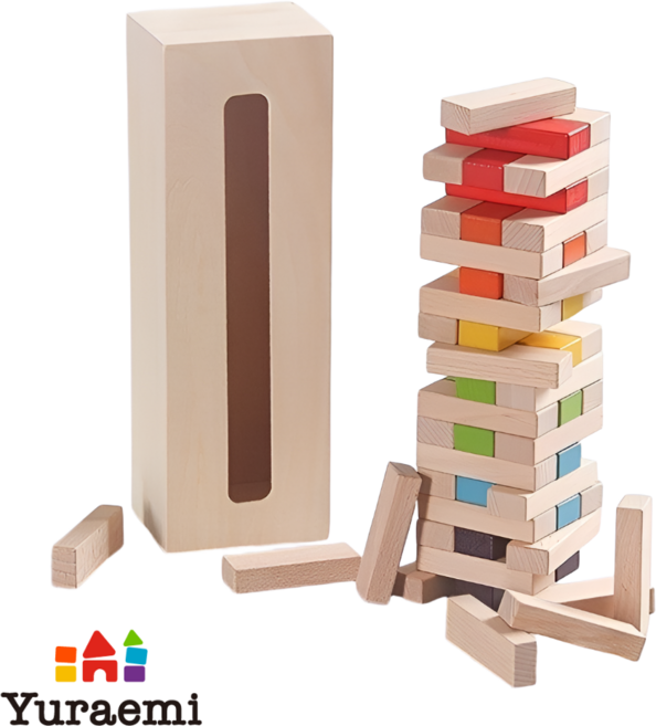 유래미 프리미엄 어린이 젠가 54P/KC어린이인증제품, 1개