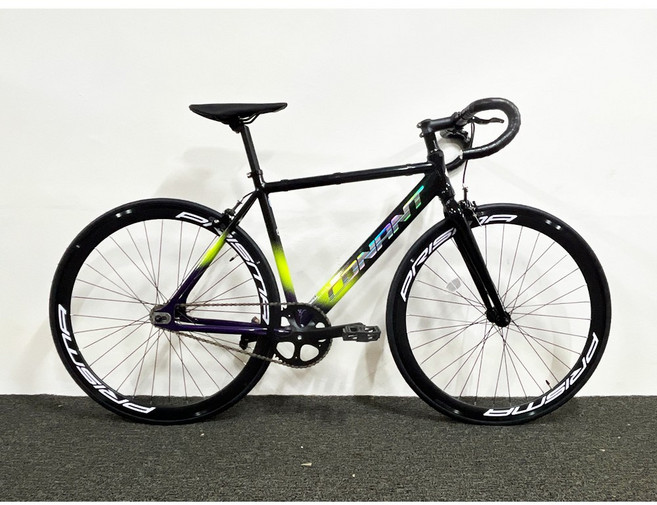 25 코난트 프리즈마 픽시 자전거, 1개, 51cm, 블랙 그린 퍼플