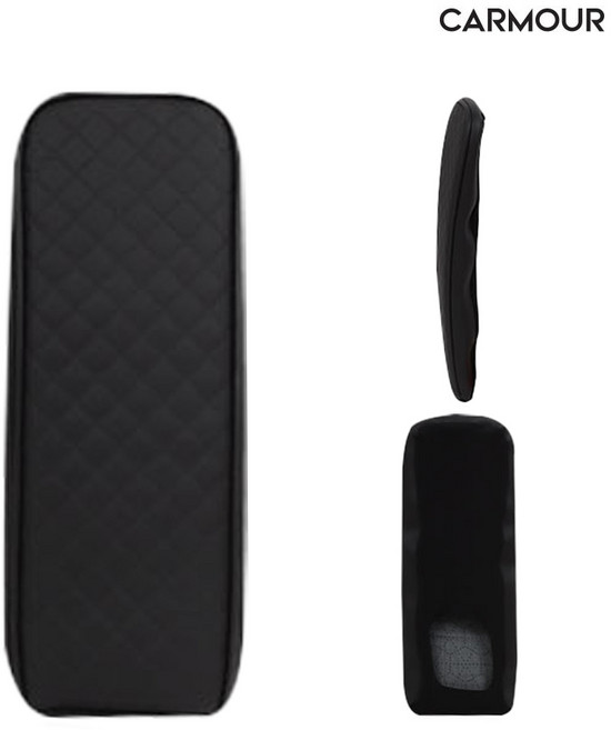 트레일블레이저 팔걸이 콘솔쿠션, 블랙, 1개