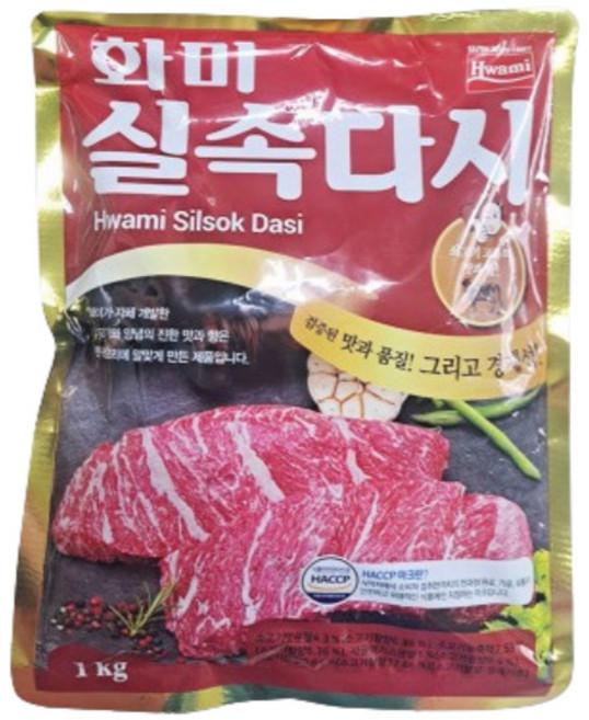 화미 쇠고기 실속다시, 1kg, 6개