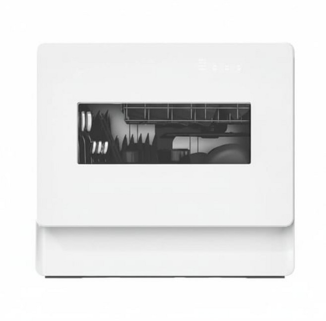 마이디어 자동문열림 UV 램프 식기세척기 6인용, 1 COLORSoft White, (AS가능) 오토/MdWMT0601W_WINE-KR, 방문설치