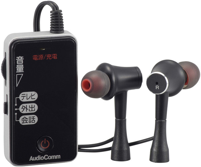 OHM AudioComm 집음기 충전식 MHA-003Z