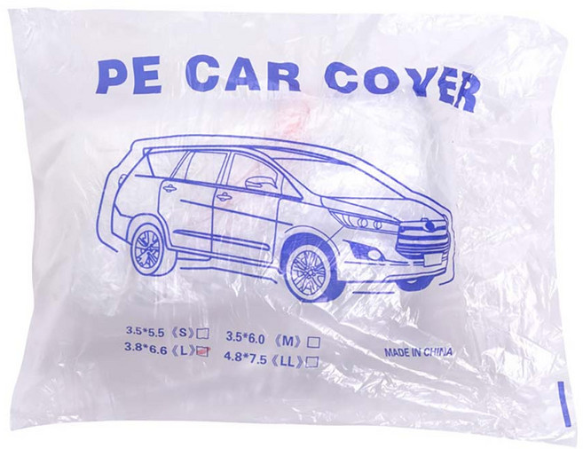一次性汽車防塵罩 透明車罩, 1個