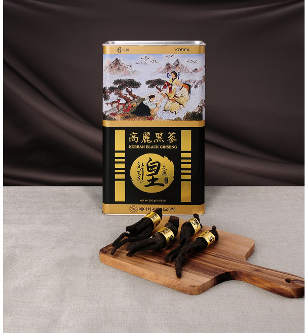 황지원 구중구포 6년근 흑삼, 황지원 흑삼 300g, 300g, 1개