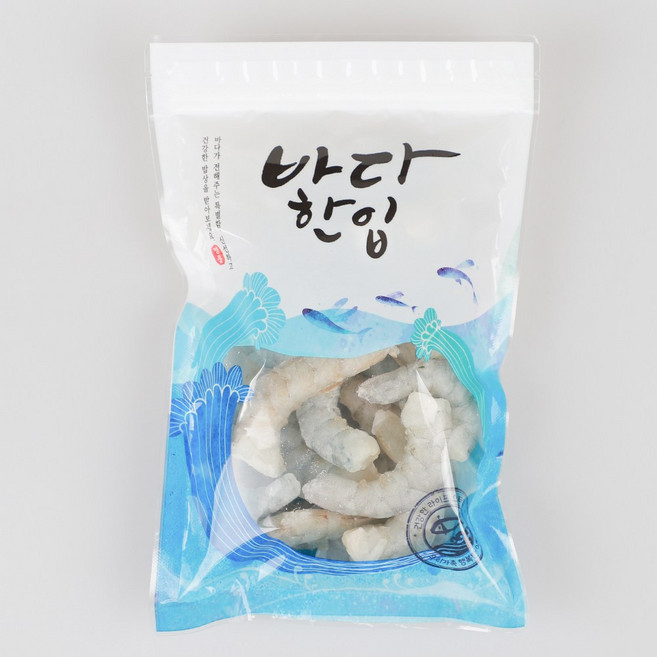 [파시] 국내산 흰다리새우 냉동 깐새우 손질새우 칵테일새우, 1개, 꼬리X, 250g