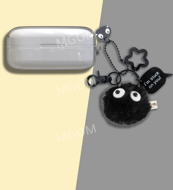 베오플레이 EX 케이스 투명 Beoplay EX 보호 커버 파우치 tpu 호환, 투명+연탄, 1개