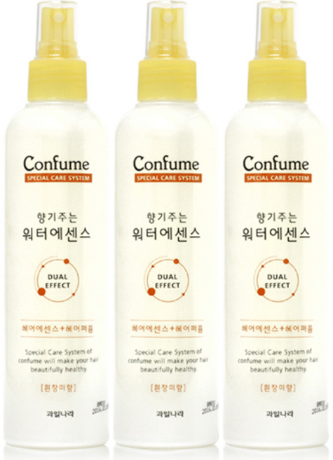 a과일나라 향기주는 워터에센스 장미향 252ml x 3개