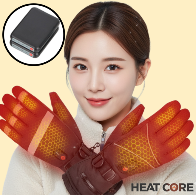 [남성용] 2025 NEW 히트코어 발열장갑 히말라야 장갑 겨울 방한장갑 오토바이, 얇은 스카치
