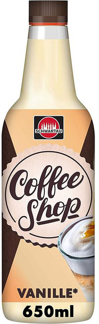 독일 슈바르타우 Schwartau Vanille syrup 커피숍 바닐라 시럽, 1개, 650ml