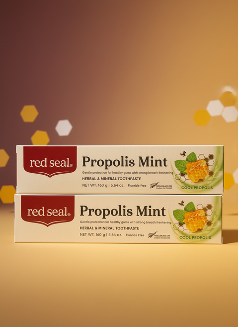 레드씰 프로폴리스 민트 치약, 160g, 2개