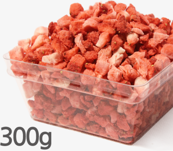 쿠킹스토리 대용량 딸기다이스 300g, 1개