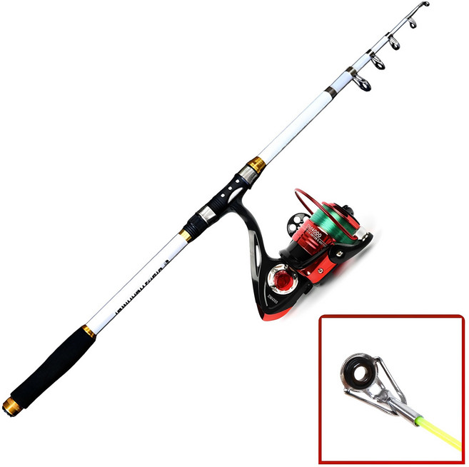 원투대420+4000릴 세트 원투 낚시대 줄포함 릴대 서프대 카고 갯바위 방파제, 원투대270+DM4000릴 (줄포함)