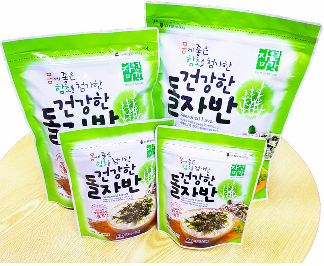 [대국식품 본사직송] 자연미각 돌자반, 500g, 2개