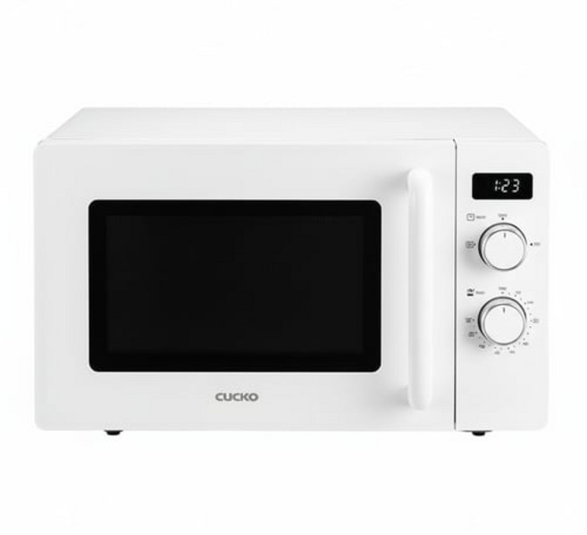 쿠쿠 무회전 플랫 전자레인지 다이얼식 23L, (정식출고)오븐/CmW-DF2310DW