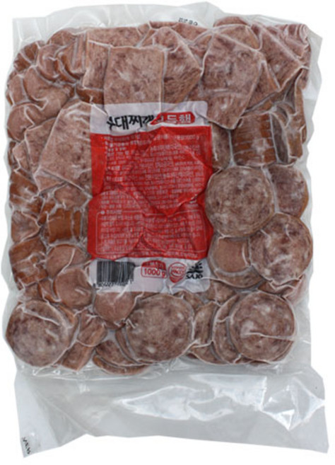 (무)(냉동)사조 부대찌개모듬햄1kgX10개, 1kg, 1개