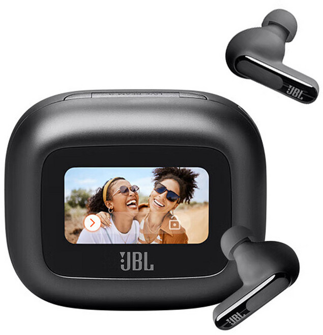 제이비엘 라이브빔3 무선 스마트 노이즈 캔슬링 블루투스 이어폰, 블랙