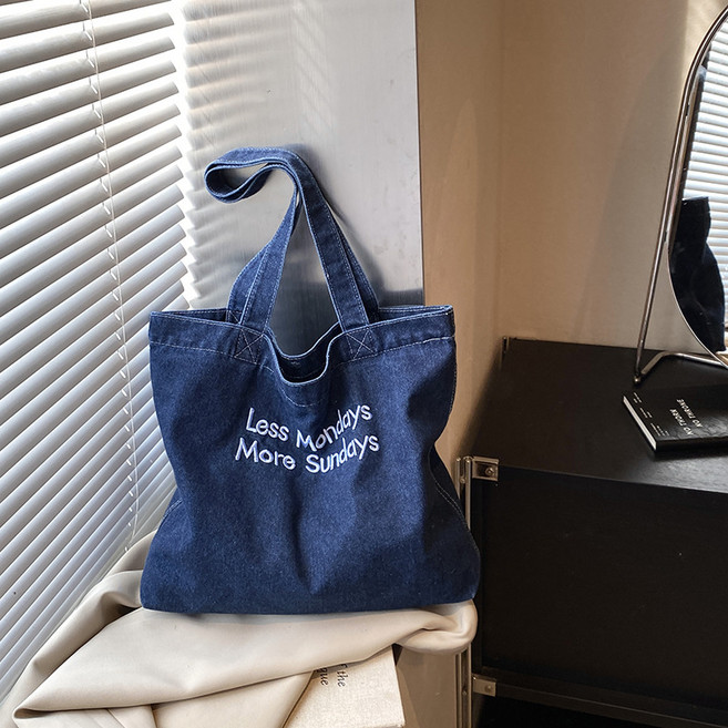帆布包 側背包 肩背包 大容量托特包 美式 ins風