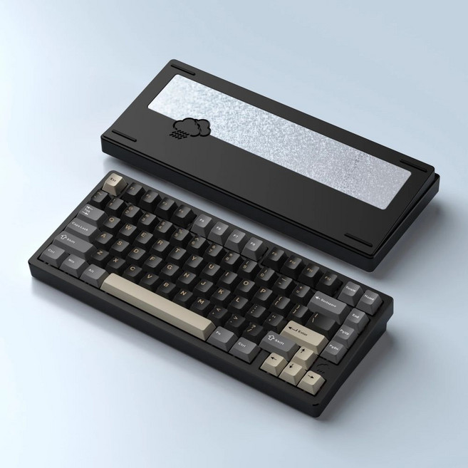 WOB Rainy 75 레이니 Pro 상옵, 코코아축, 블랙