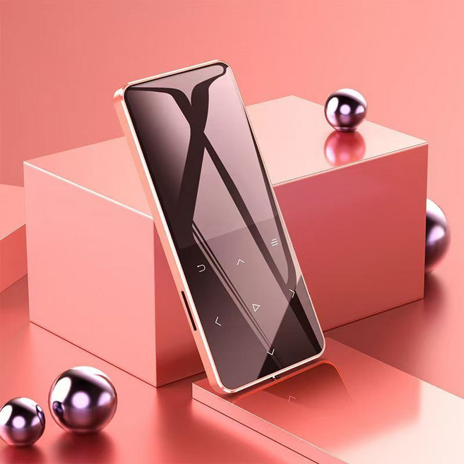 Sino-hello MP3播放器 支援藍牙外放 錄音電子書功能, 櫻花粉【支援外放+藍牙款】,64G【送豪華大禮包】