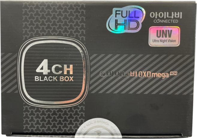 아이나비 4채널 QXD MEGA 4CH 64G, QXD MEGA 4채널 64G 블랙, 제품만