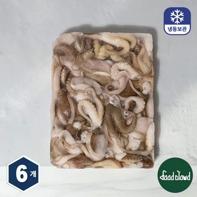 베트남 L 사이즈 절단 업소용 쭈꾸미 (900g6팩)5.4kg 냉동절단쭈꾸미, 1박스, 5.4kg