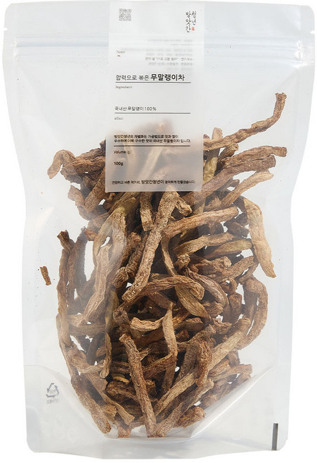 방앗간청년 압력으로 쪄서 볶은 무말랭이차 무차, 100g, 1개입, 1개