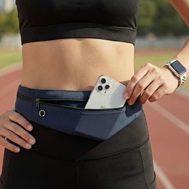 코핏 런닝벨트 조깅 마라톤 플립벨트 벨크로타입