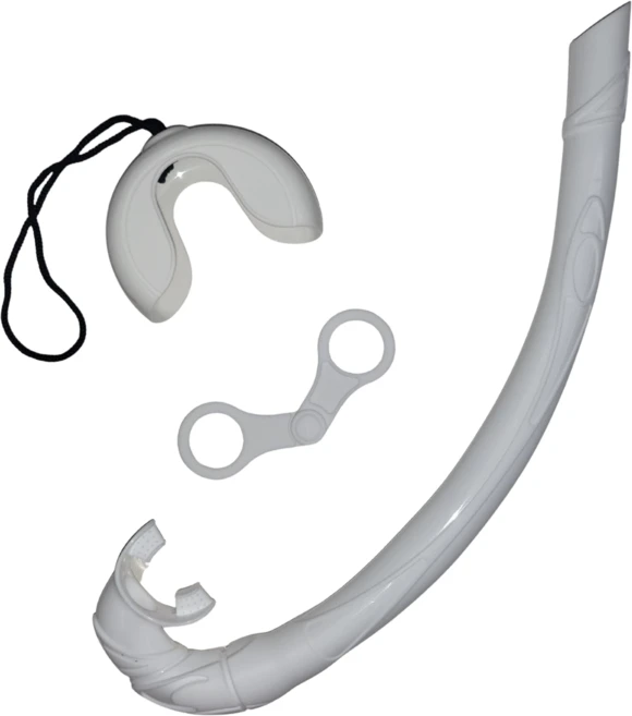 유겐다이브 롤업 스노클 롤업 스노쿨링 접이식 스노클 접이식 스노쿨 플랙서블 스노클 프리다이빙 스노클 프리다이빙 스노쿨, 화이트 - 쿠팡