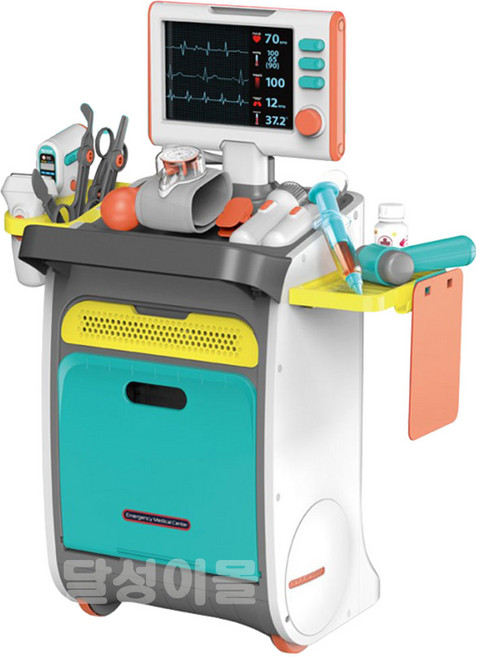 바니랜드 응급의료센터 병원 놀이 의사 역할완구, 혼합색상, 1개