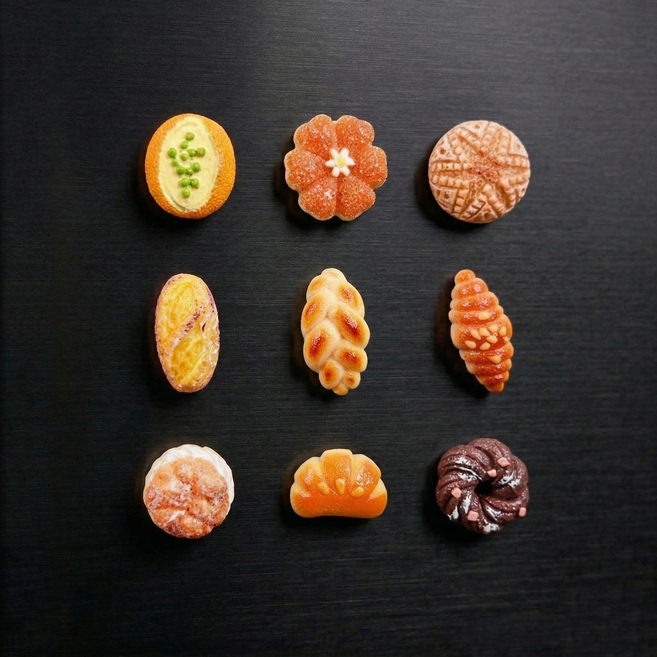 브레드 인테리어 냉장고 자석 마그넷 9종 세트