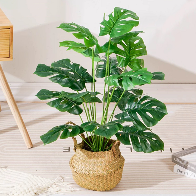 헤디야 인테리어 조화 나무 화분 65cm, 1개, 몬스테라