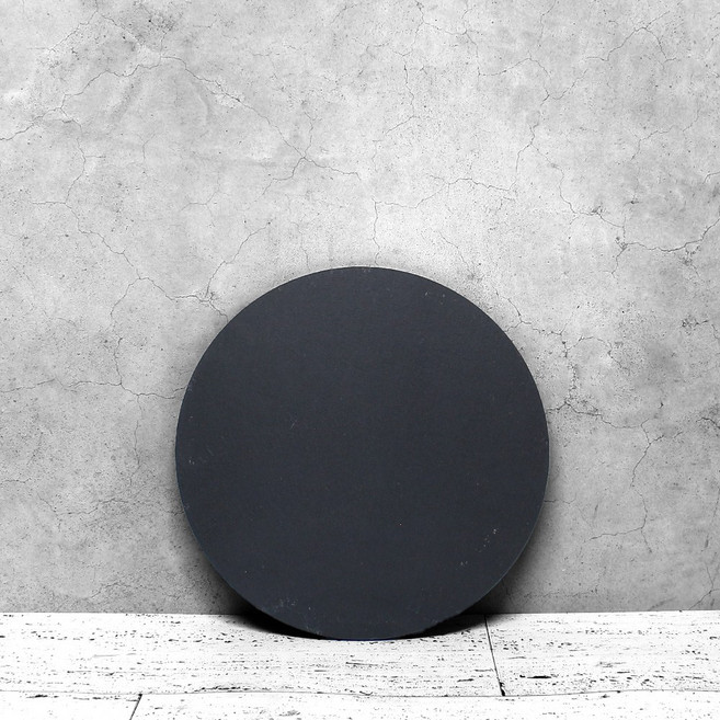 렉토스톤 플레이트 Smooth Line 정사각 2호, 1개, 검정