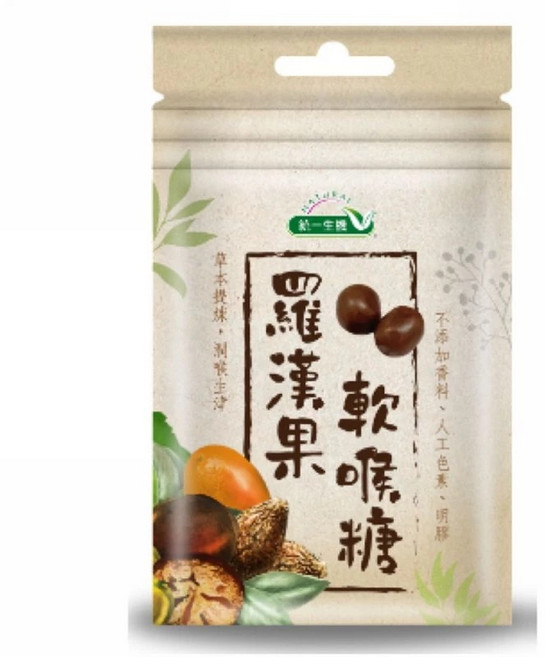 統一生機 羅漢果軟喉糖, 30g, 1個