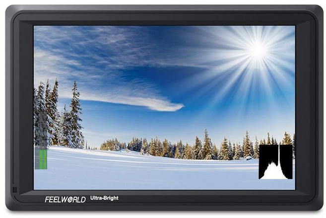 FEELWORLD 4K 7吋專業攝影監視螢幕 FW279S 3G-SDI 2200nit