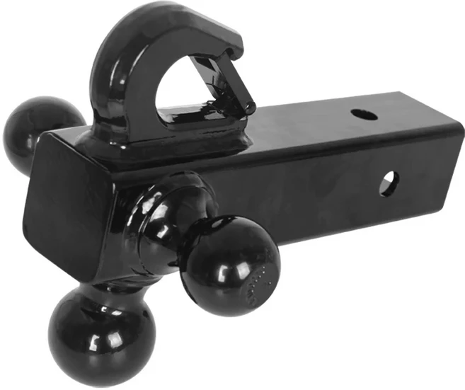 2.5 인치 트레일러 암 견인 후크 통합 볼 램 2500/3500 헤미 GMC 시에라 2500 에 적합 3 가지 크기, 한개옵션2, 01 Black