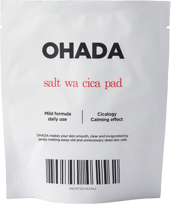 오하다 수분 진정 토너패드 비건 에센스 솔트 와 시카 패드 (리필용 파우치), 170g, 1개