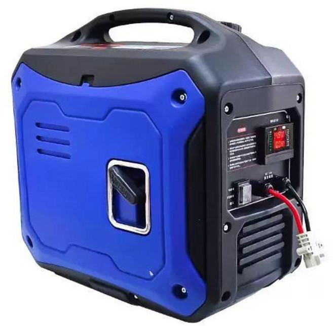 24v 발전기 자동시동 츄레라 가솔린 휘발유 이니트 에어컨 바스버 무시동 대형 에어컨배터리 소형, 24 조절 기능 및 도난 방지 프레임이