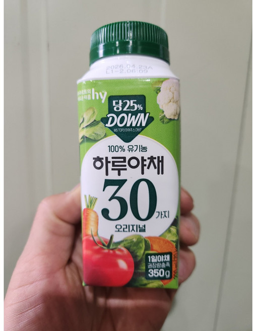 한국야쿠르트 하루야채 오리지널 200ml x 10개 /아이스발송