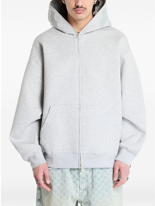 베이프 샤크 패턴 후드 집업