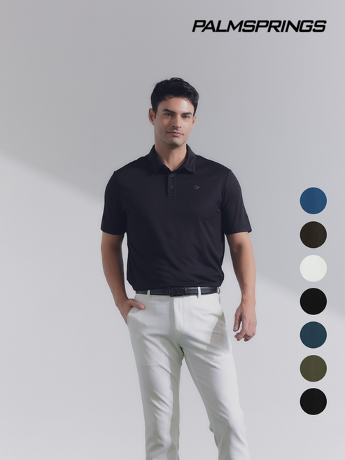 팜스프링스 골프 남성 냉감 퀵드라이 반팔 카라셔츠 7 color