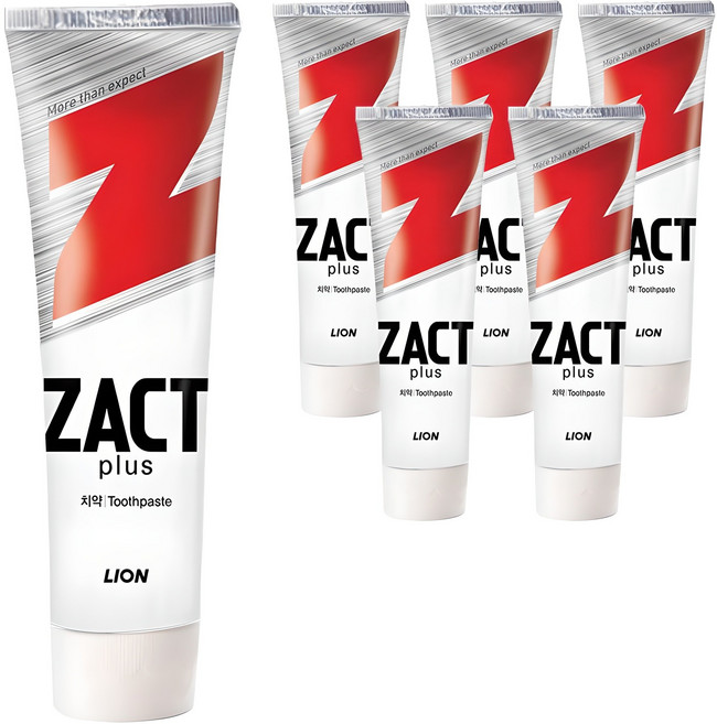 작트 치약, 150g, 6개