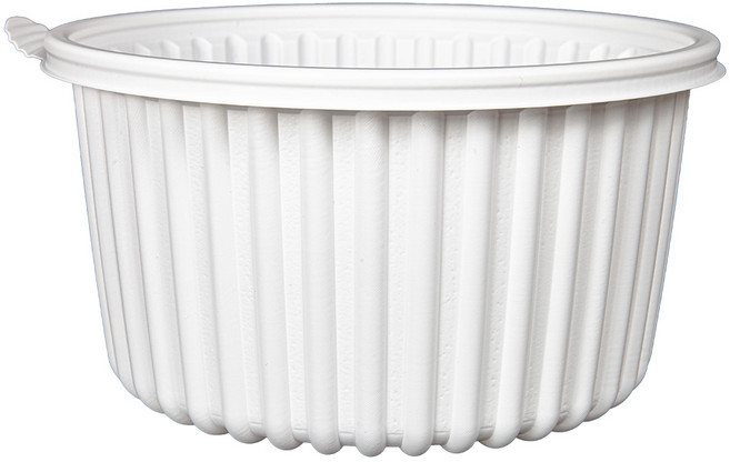 [일용상회]탕용기 BFP 225파이 대 3000ml 100세트 PP 백색, 100개, 1세트