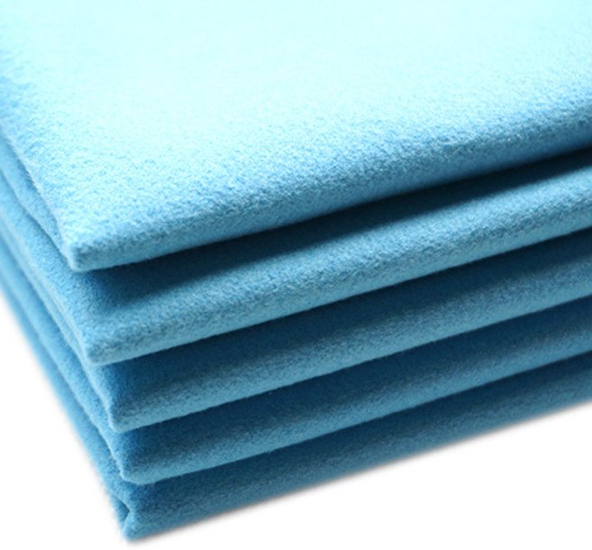 스크레치방지 극세사 악기크리너5P, 블루, 1세트