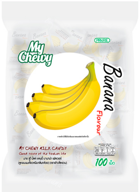 12. 태국 바나나맛 젤리외 15종 하오리위안 마이츄이 밀크츄 태국젤리 밀크캔디 태국옥수수젤리, 1개, 360g