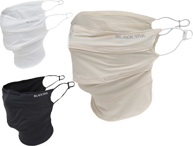 블랙야크 UV차양마스크A 얼굴 목 햋빛 차단 숨쉬기 편한 아이스 마스크2BYXXX4907, 살색(SKIN)