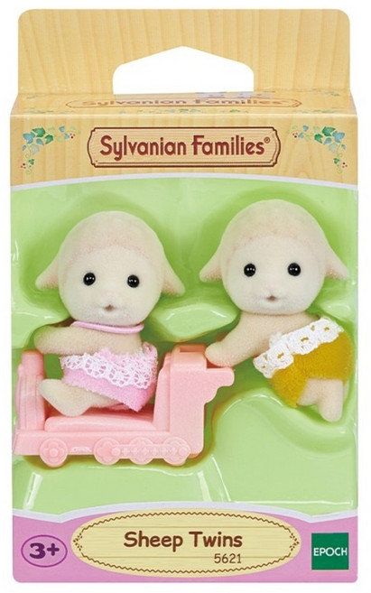 실바니안패밀리 양 쌍둥이 피규어 5621, 1개