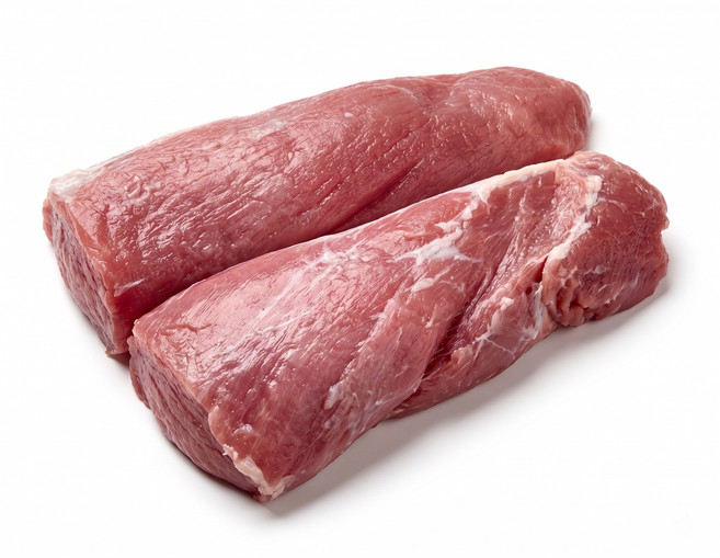 [1+한돈냉장 돼지안심 1kg] 안심다이어트 돈까스 카레용 장조림 탕수육, 1개, 1kg