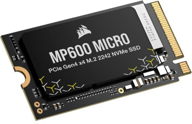 CORSAIR MP600 마이크로 시리즈 3D TLC NAND 1TB PCIe Gen4 x 4 NVMe M.2 2242 7000MB/s 레노버 레지옹 Go CSSD-F1000, 1 TB